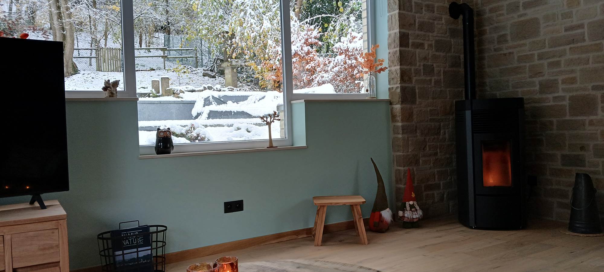 gite nature Namur  au coin du feu