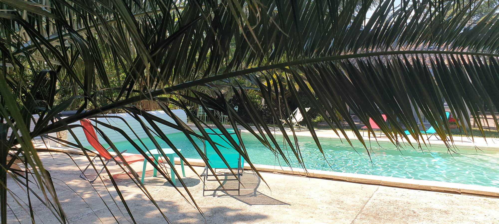 LES CHAMBRES DE MON P'TIT MAS - entre Béziers et Bessan - location de chambres d'hôtes dans une propriété rurale - piscine -