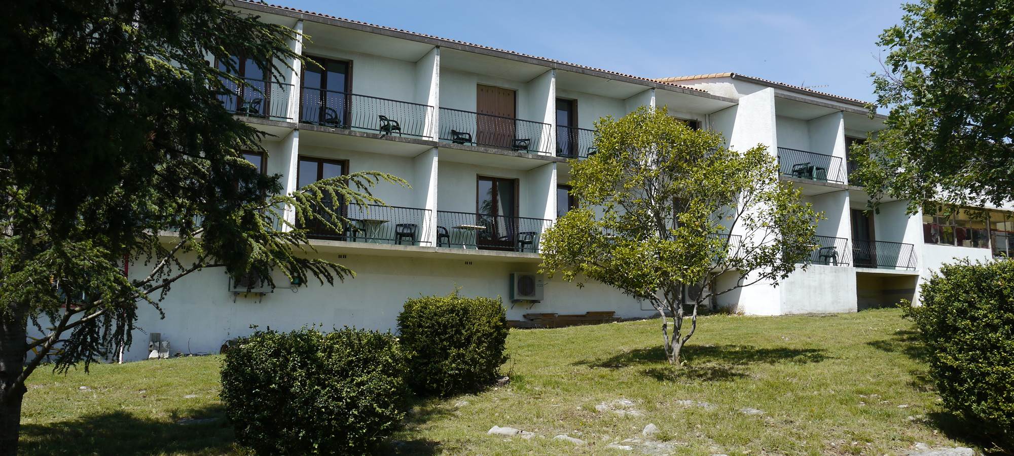 Jardin, Hôtel Persedes, Hôtel Ardèche, Aubenas, Vallon Pont d'Arc