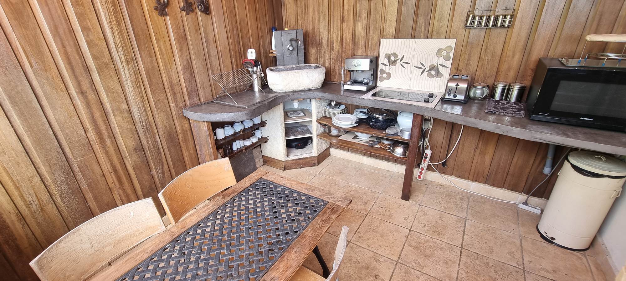 cuisine chambre Orchidée