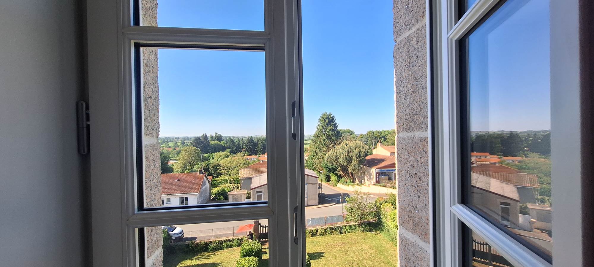 vue gite de charme le quatre feuilles