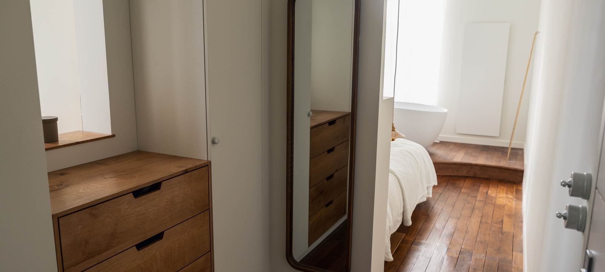 Suite parentale entrée dressing