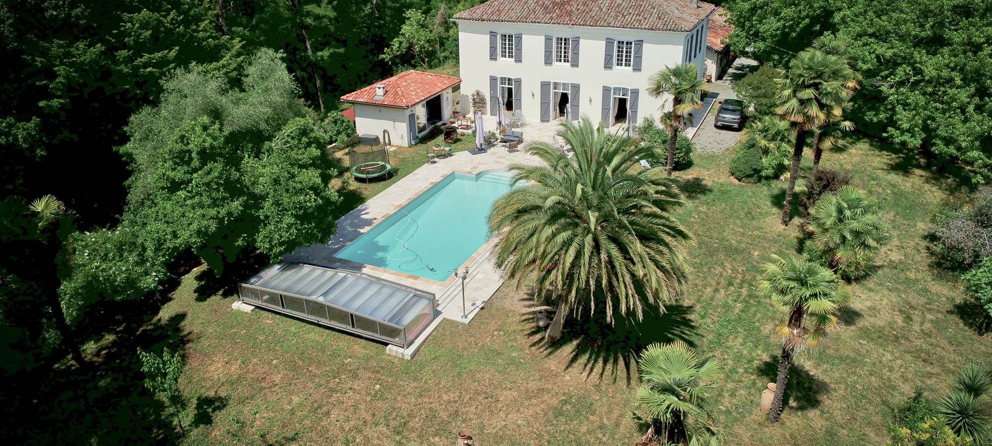 Maison Matachot vue aérienne