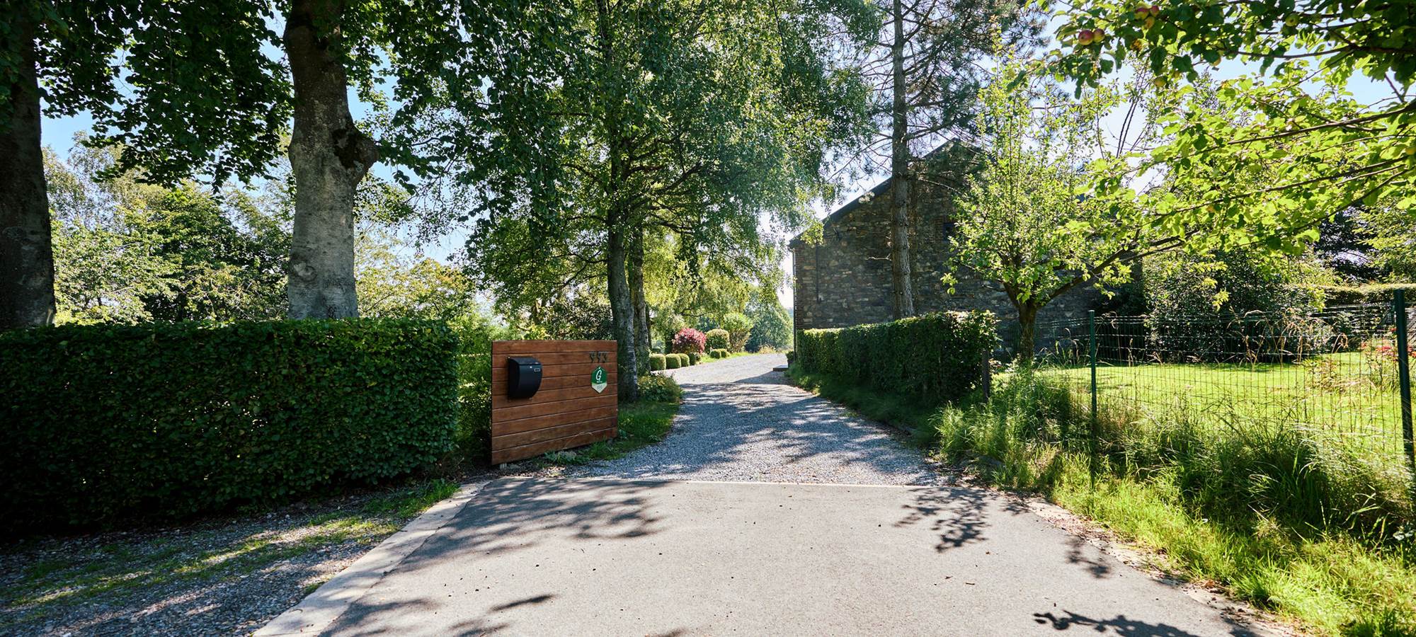 Entrée de la propriété