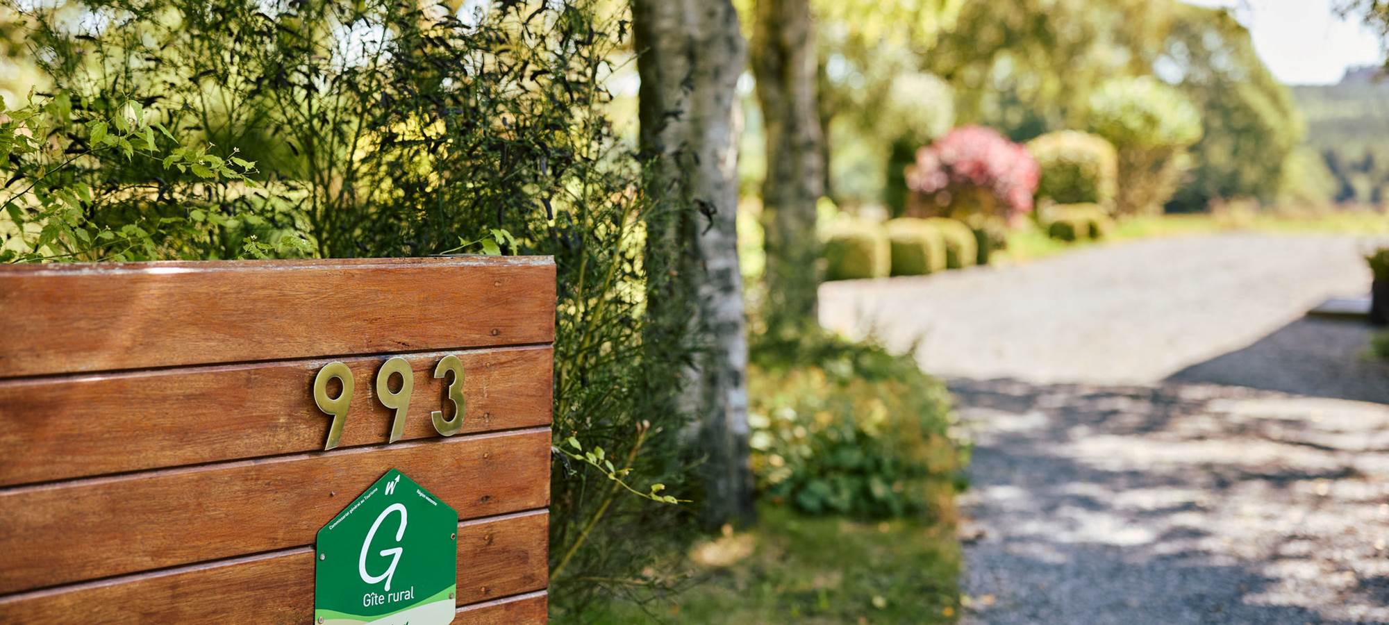 Entrée de la propriété