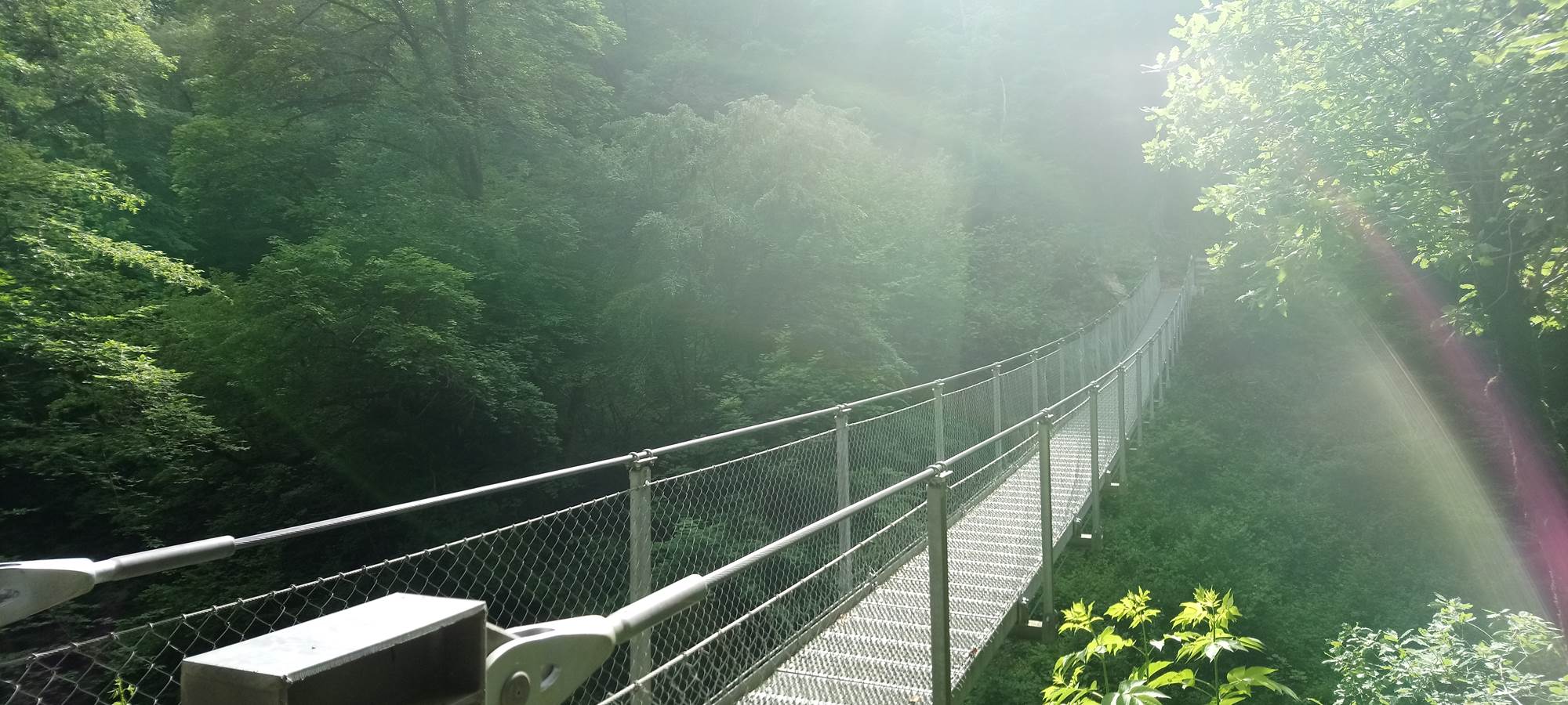 Passerelle Himalayenne Lapleau - Soursac