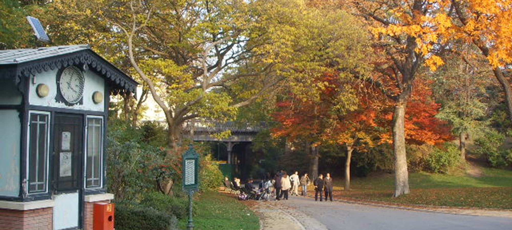 A proximité le parc Montsouris pour le jogging matinal