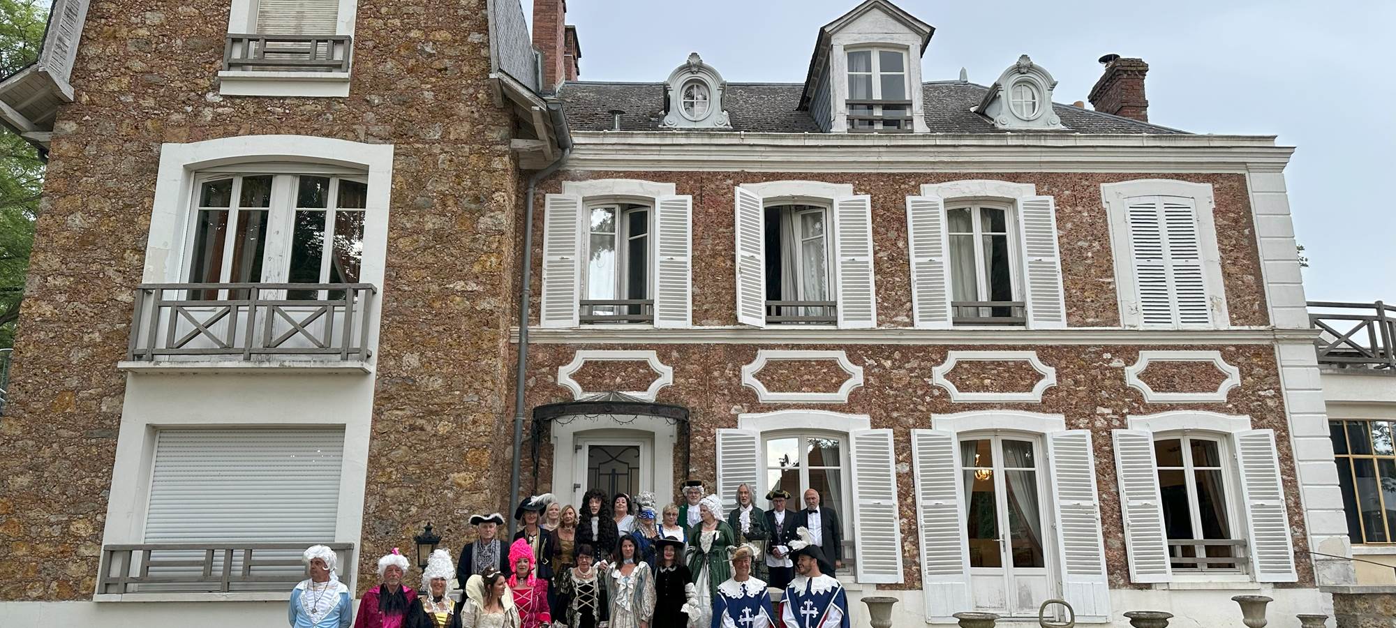 Evènement costumé, la villa rochette