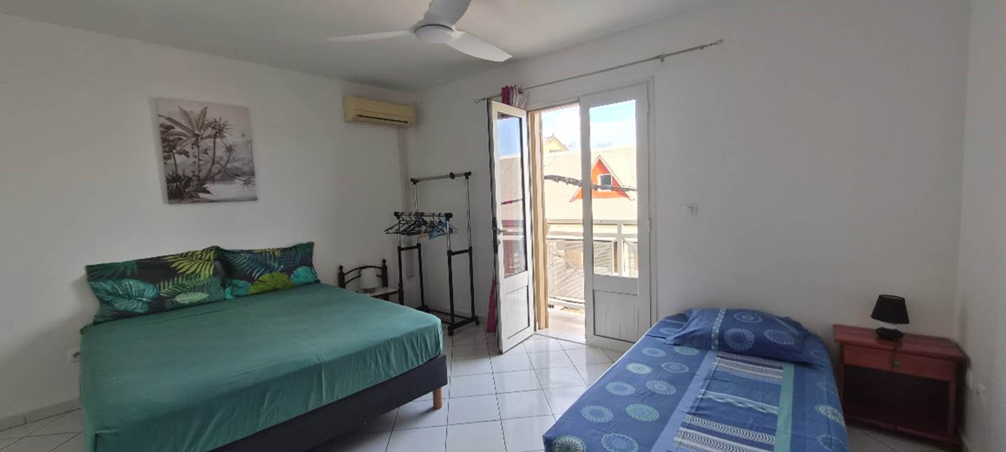 T3 chambre climatiseur et ventilateur