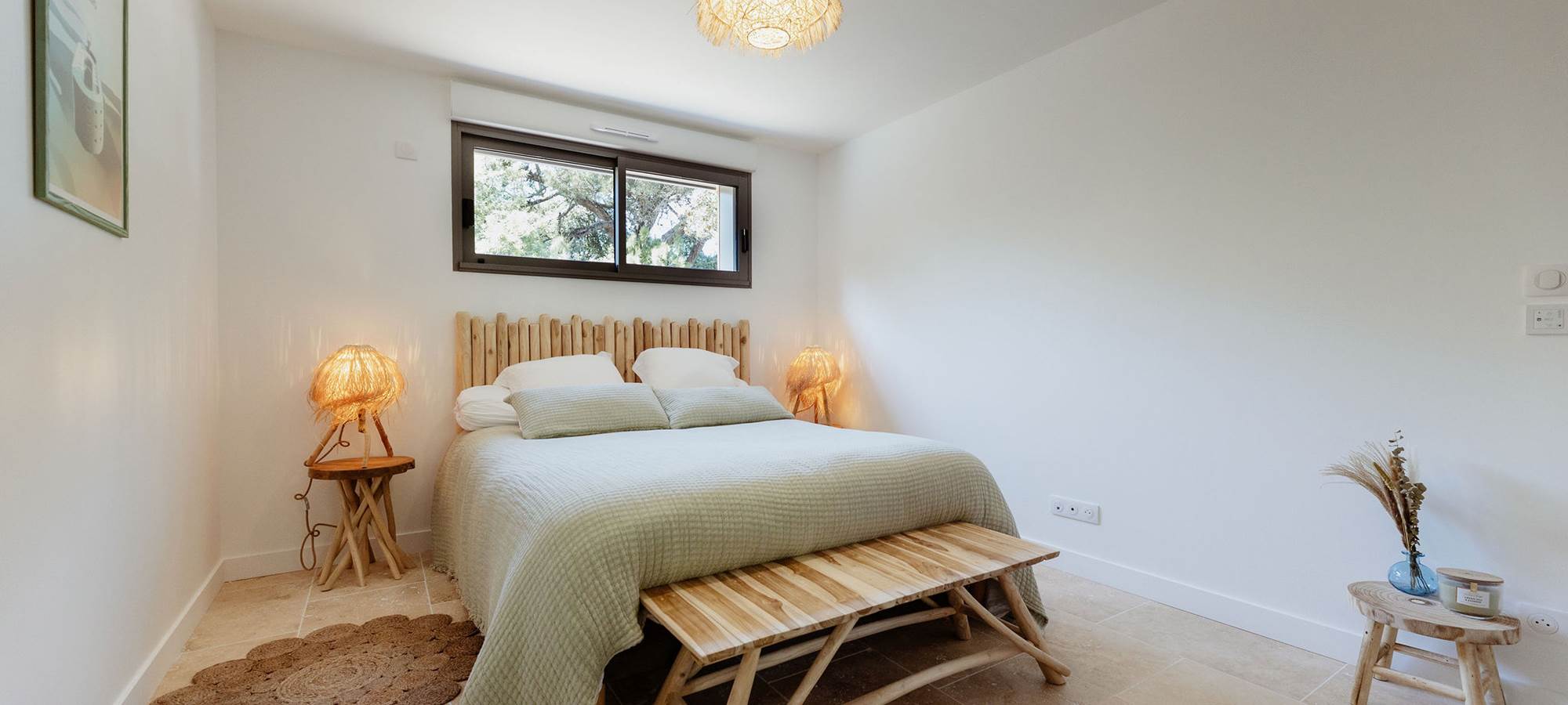 Chambre ecume lit double XO 17