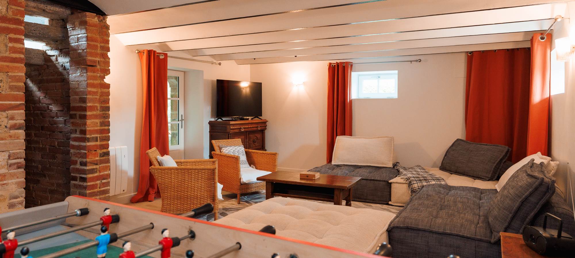 Salle de jeux gite de charme le Quatre Feuilles proche Puy du Fou