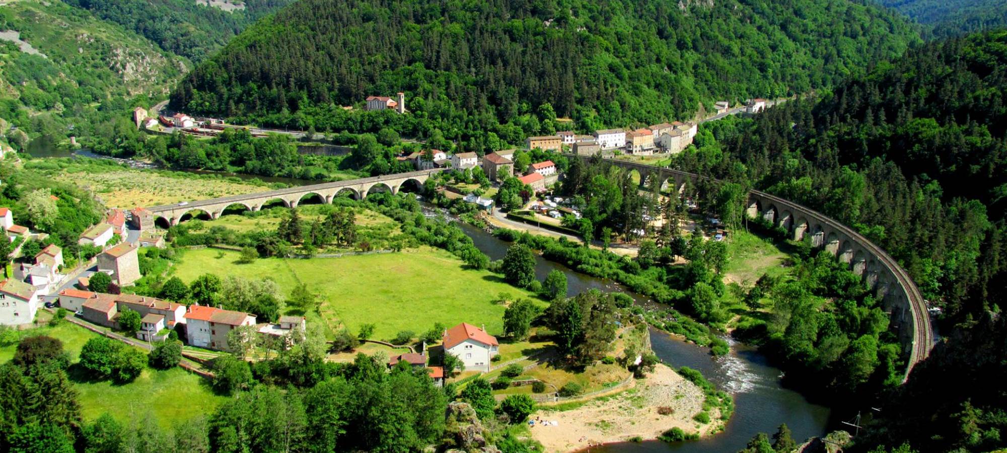 Vue du site de Chapeauroux