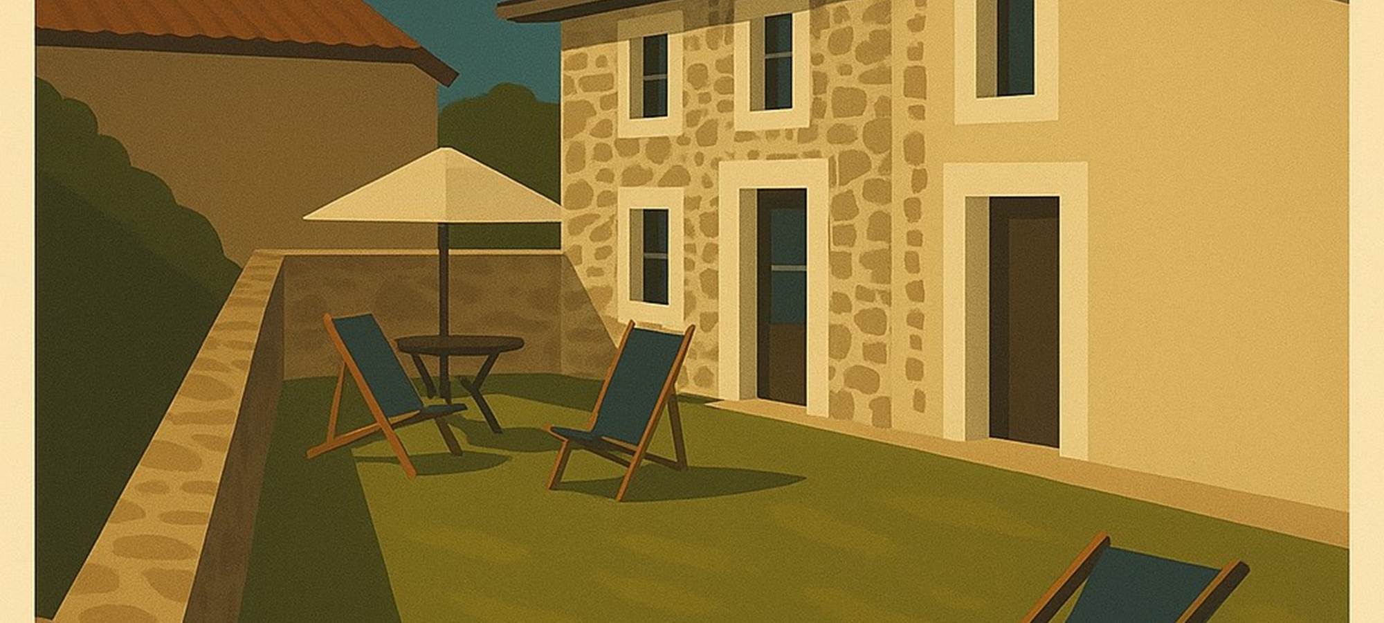 Poster le clos des hirondelles en limousin le puy de la rue