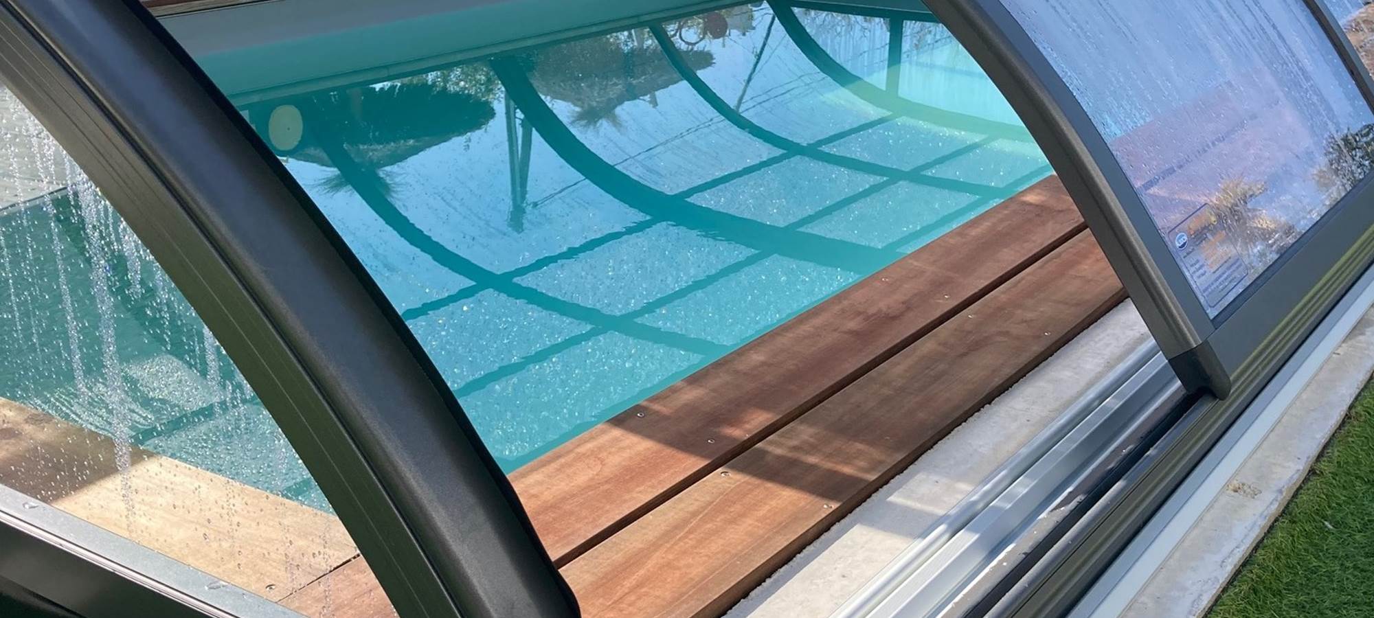 Abri piscine villa charles ashton