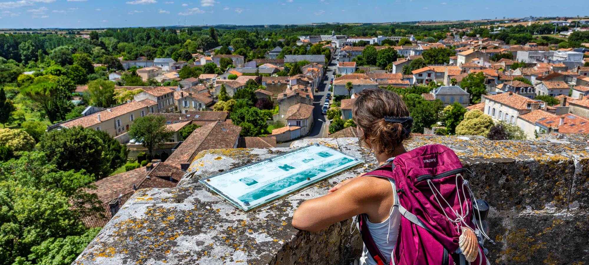 Saint Jean d'Angely - Point de vue depuis tours de l'abbatiale - AFCC JJGelbart