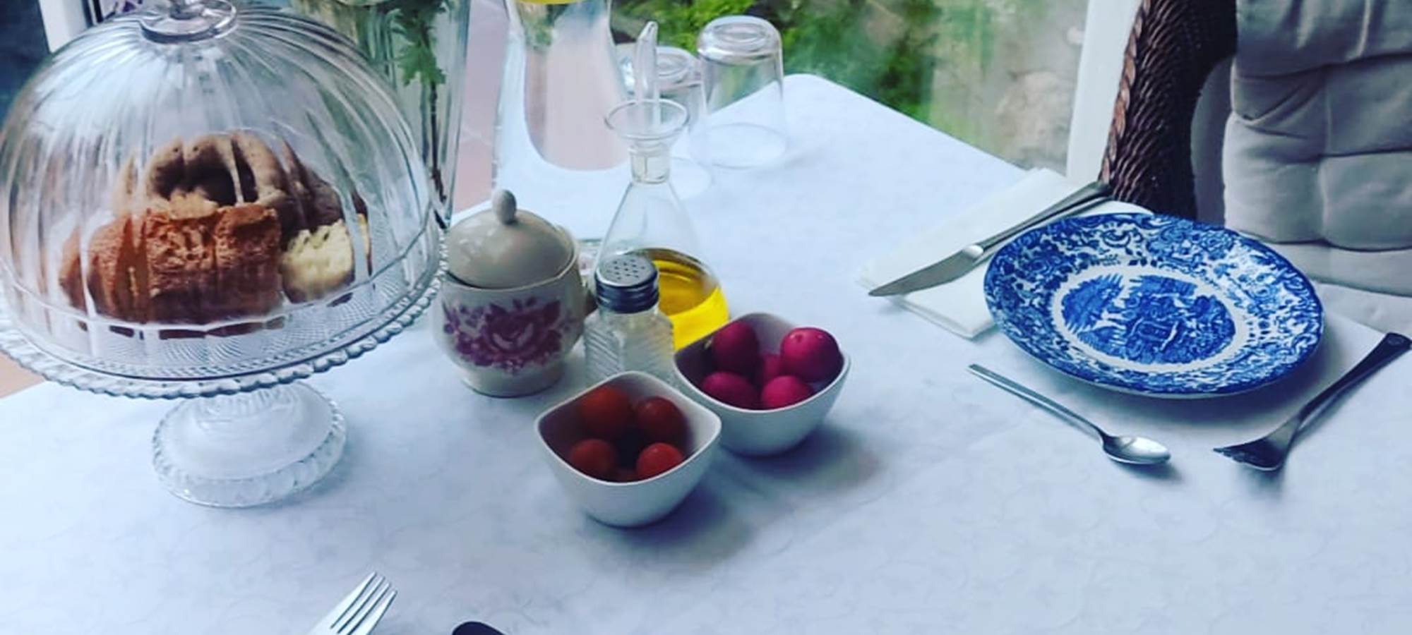 Breakfast, fresh and home made