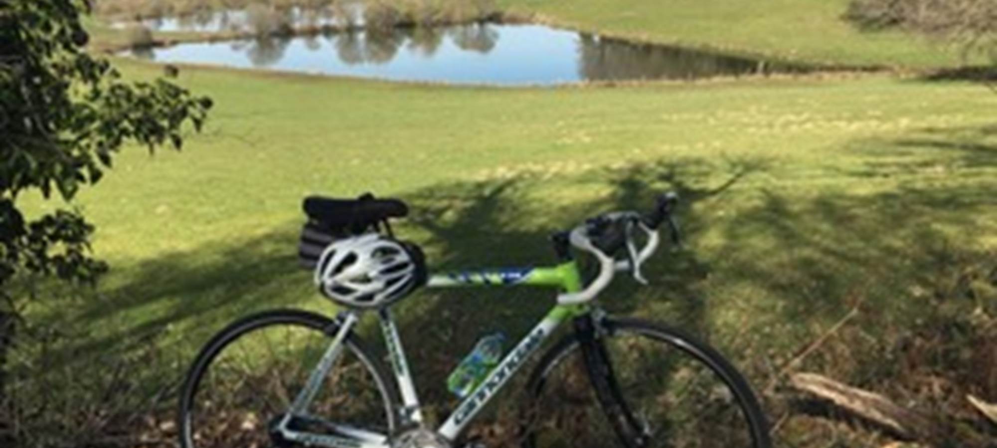 Pause sur la Véloroute