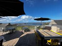 Vue mer depuis la terrasse
