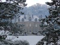 Le château sous la neige