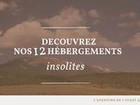 Les 12 hébergements