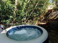 Jacuzzi avec bulles