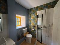 O Moulin du Fieux - Chambre 3 - Bleue - Salle d'eau et WC PMR