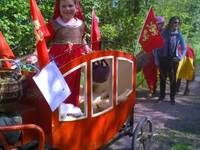 rallyes équestre " Les chevaliers de guillaume Le conquérant" avec carrosse, montés