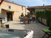 le spa et la terrasse