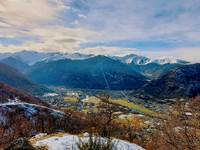 view of Luchon from Sode