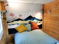 Lit dans le cabanon du Chamane