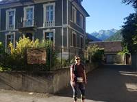 Trail running from Villa Gracieuse