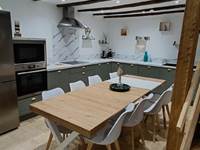 Cuisine gite plaisir creusois 12 personnes