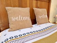 Coussins de bienvenue