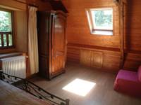 La chambre du haut, chauffeuse