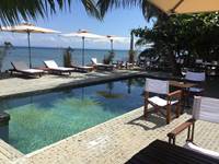 La piscine chez Idylle Beach île Sainte Marie MADAGASCAR