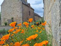 Gîte 15 personnes donnant sur la cour intérieure - Vue des chambres