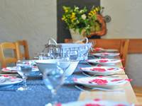 A table...