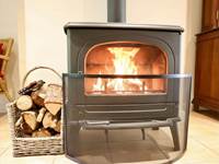 Rez - poele a` bois - feu