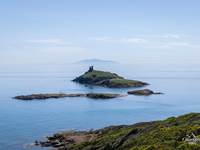 Sentier des douaniers. vers les iles  Finocchiarola,
