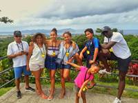 Clients excursion gourmande Martinique