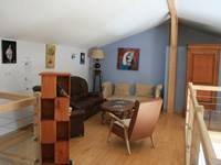 Le salon en mezzanine