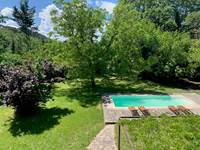 L'AUBERGE DU RANC : la vue de la terrasse