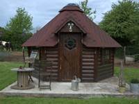 cabane des elfes extérieur