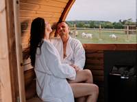 Sauna privé pour un moment à deux