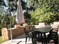 La terrasse en pleine nature