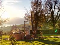 Bain nordique et sunset au Manoir du Colombier à 1h de Genève et Annecy