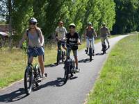 Sortie en vélo Stepper sur piste cyclable à Pau