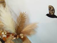 La décoration fait l’éloge de matériaux naturels
