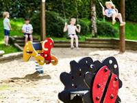 L'aire de jeux pour enfants