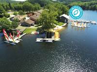 base nautique chabanes vue aérienne